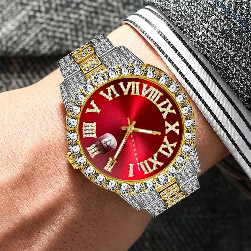 Watch Full Diamond Brand Luxury