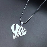 Juice WRLD stainless steel pendant necklace for women and men