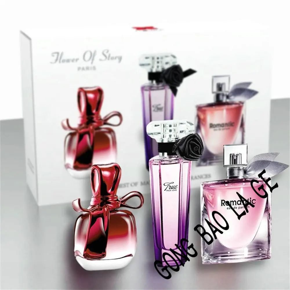 Luxury Branded Perfume Gift Set Three Pieces 80ml