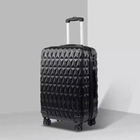 Rolling travel suitcase