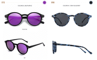 ZENOTTIC (size S) round sunglasses UV400 protection glasses Shades