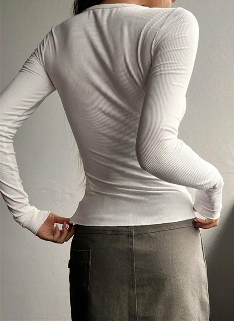 Turtleneck long sleeve sweater