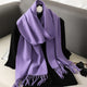 Cashmere winter scarf 62 colorsAzizaK