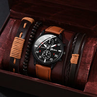 4/2/1pcs Sports Watch Set Quartz Wristwatch