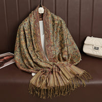 Luxury Brand Pashmina Cashmere Scarf