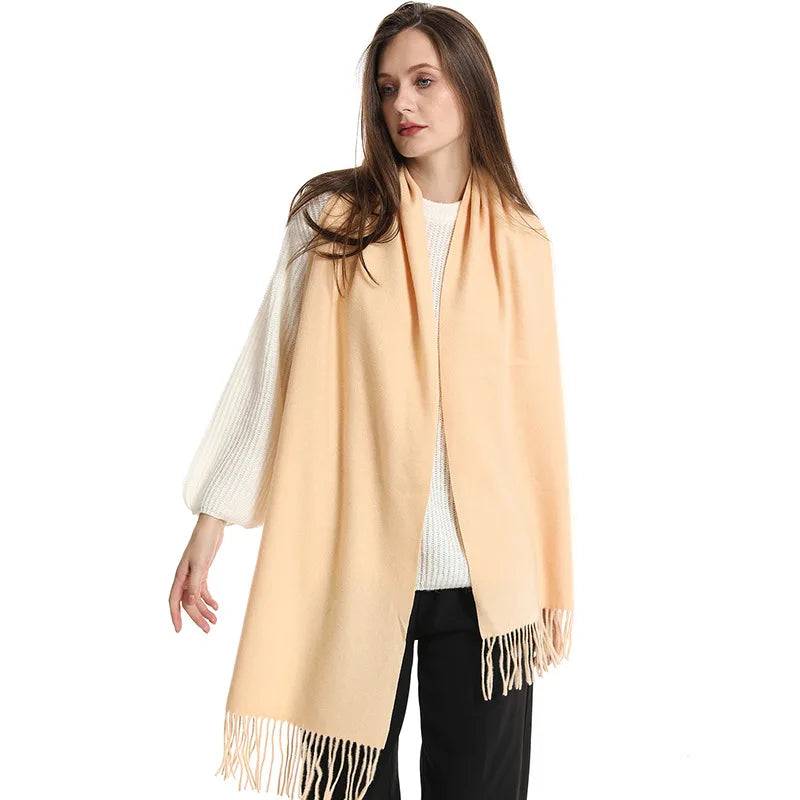 Cashmere winter scarf 62 colorsAzizaK