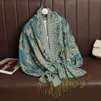 Luxury Brand Pashmina Cashmere Scarf