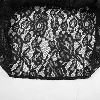 Talenza black lace transparent skirt