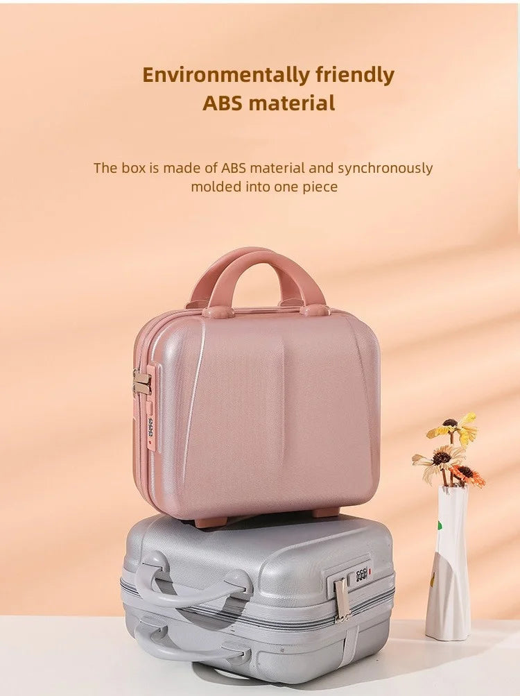 Portable carry-on suitcase with password lock