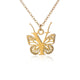 A - Z Initial Letter Collar Butterfly Necklace For WomenAzizaK