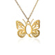 A - Z Initial Letter Collar Butterfly Necklace For WomenAzizaK