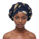 African braided turban hat goldAzizaK