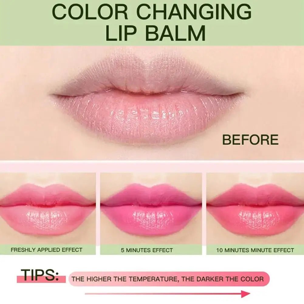 Aloe Vera Color Changing Lipstick, Long Lasting Nourishing Lip Care, Moisturizing and Fade ResistantAzizaK