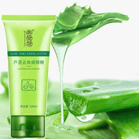 Aloe Vera Facial Scrub Gel, Exfoliating Face Scrub, Cleanse, Remove Blackheads, Moisturize, Shrink Pores, Skin Care, 30g - 100gAzizaK