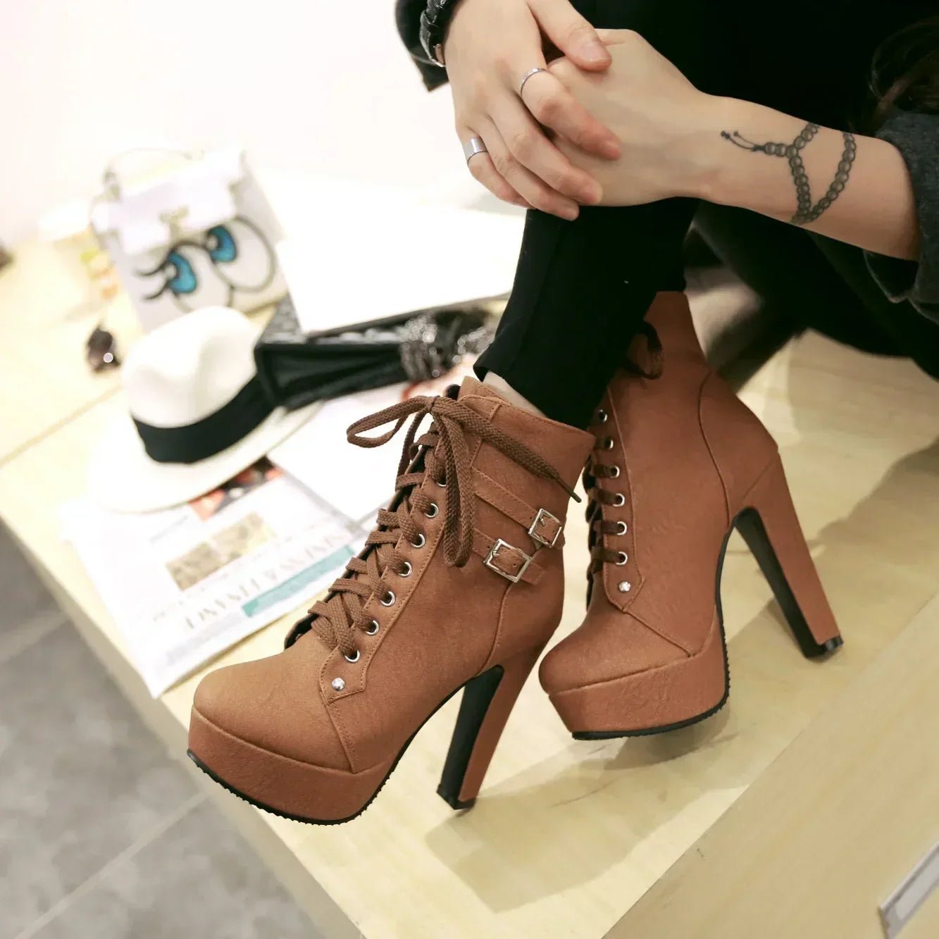 Ankle boots comfortAzizaK