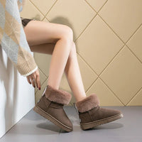 Ankle Boots Fur Winter Rabbit Ears CuteAzizaK