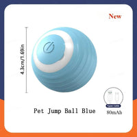 Automatic Motion Cat Toy Interactive Ball Rechargeable Electric Pet Accessories Cat Toys Garden ProductsAzizaK