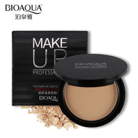 BIOAQUA Brand Face Base Mineral Pressed Powder Makeup Matte Smooth Concealer Control Oil Foundation Contour Make Up CosmeticsAzizaK