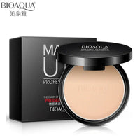 BIOAQUA Brand Face Base Mineral Pressed Powder Makeup Matte Smooth Concealer Control Oil Foundation Contour Make Up CosmeticsAzizaK