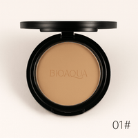 BIOAQUA Pressed Powder – Matte Finish | Lightweight Oil - Control Face Powder (Multiple Shades)AzizaK