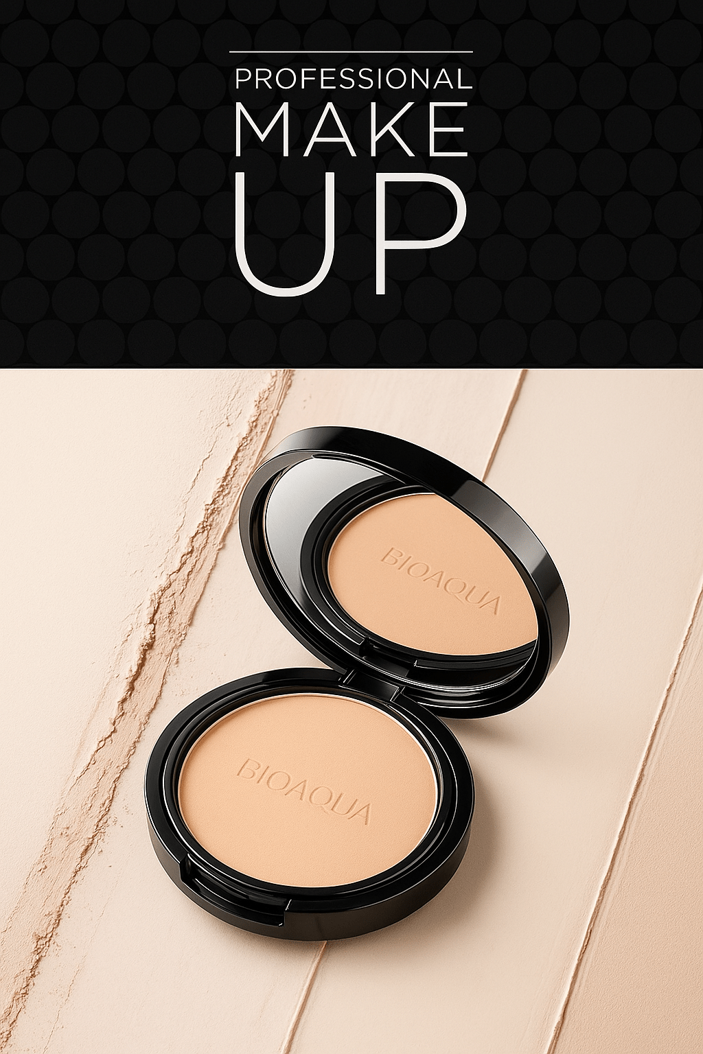 BIOAQUA Pressed Powder – Matte Finish | Lightweight Oil - Control Face Powder (Multiple Shades)AzizaK