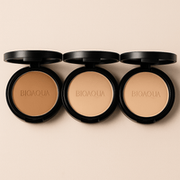 BIOAQUA Pressed Powder – Matte Finish | Lightweight Oil - Control Face Powder (Multiple Shades)AzizaK