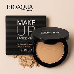 BIOAQUA Pressed Powder – Matte Finish | Lightweight Oil - Control Face Powder (Multiple Shades)AzizaK