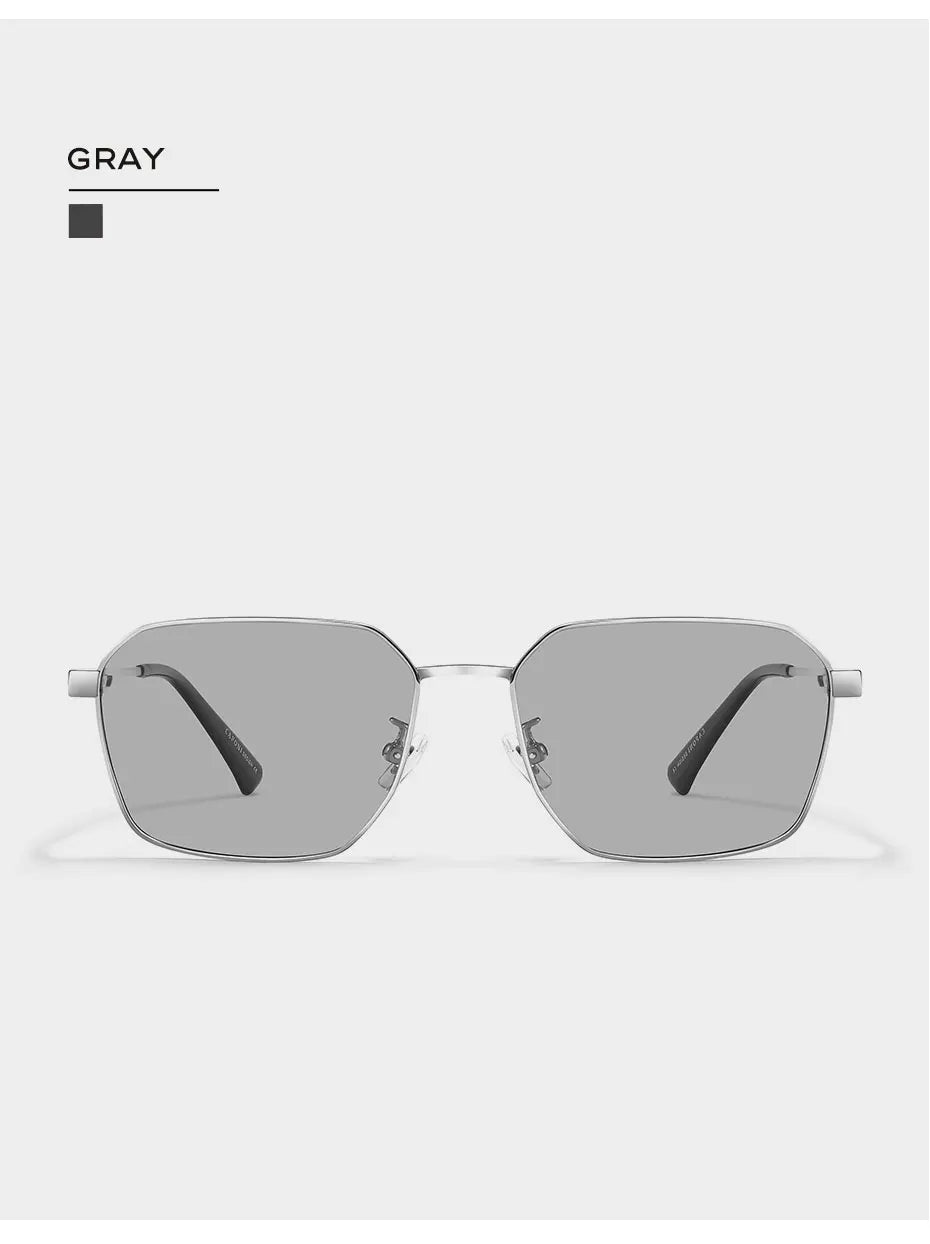 Brand Design Photochromic Sunglasses Square UV400 ProtectionAzizaK