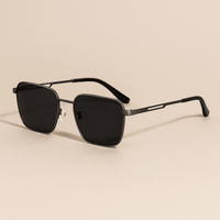 Brand Design Photochromic Sunglasses Square UV400 ProtectionAzizaK
