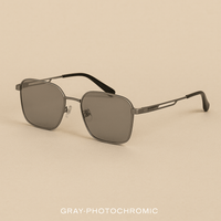 Brand Design Photochromic Sunglasses Square UV400 ProtectionAzizaK