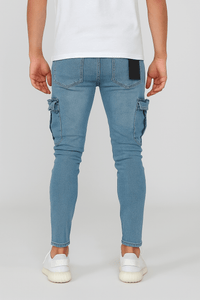 Cargo Skinny Jeans – Urban Streetwear StyleAzizaK