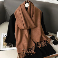 Cashmere winter scarf 62 colorsAzizaK