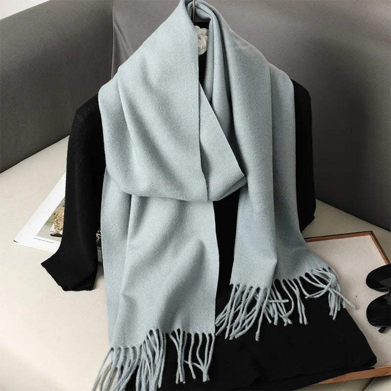 Cashmere winter scarf 62 colorsAzizaK