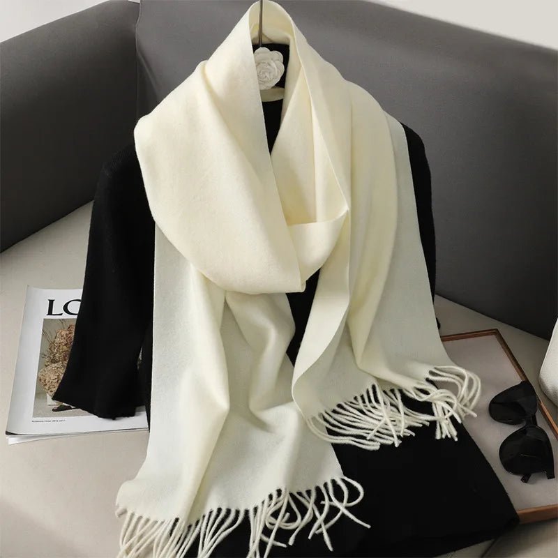 Cashmere winter scarf 62 colorsAzizaK