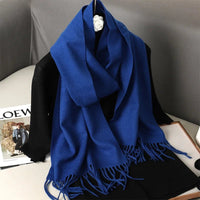 Cashmere winter scarf 62 colorsAzizaK