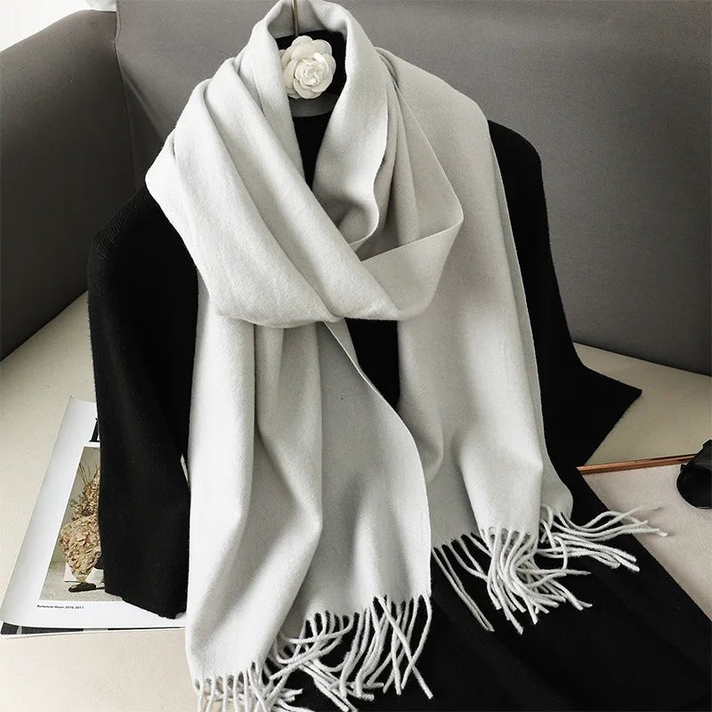 Cashmere winter scarf 62 colorsAzizaK