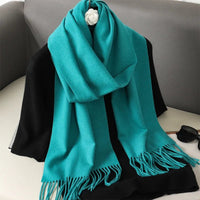 Cashmere winter scarf 62 colorsAzizaK