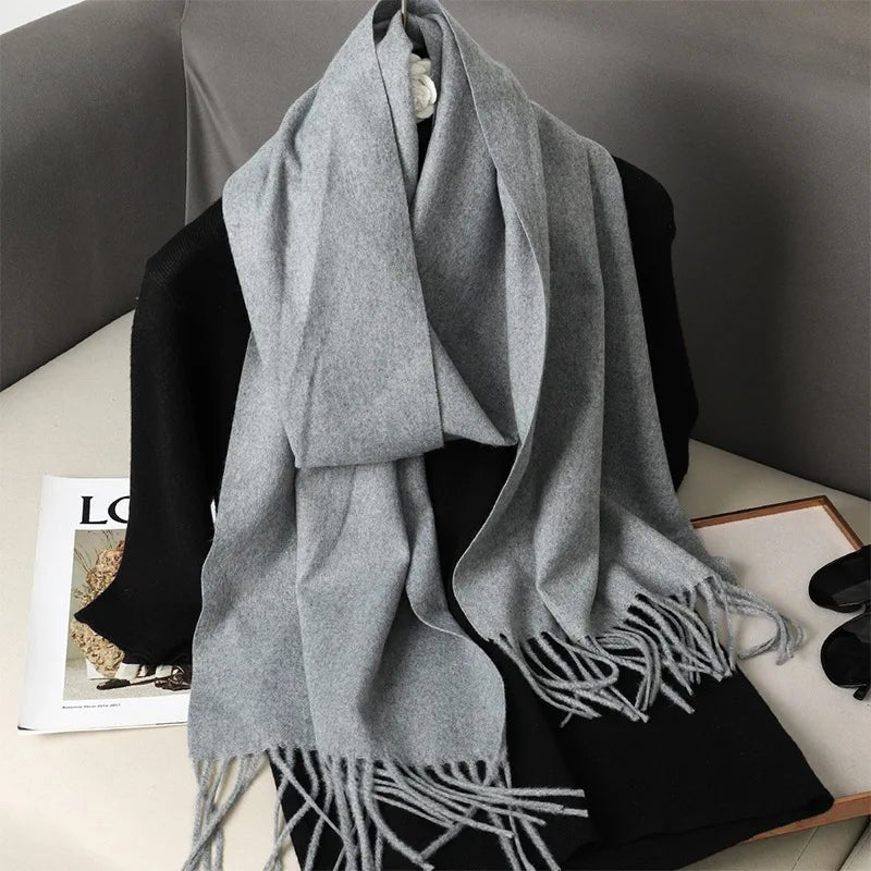 Cashmere winter scarf 62 colorsAzizaK