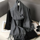 Cashmere winter scarf 62 colorsAzizaK