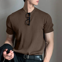 Casual luxury crew neck t-shirt,AzizaK