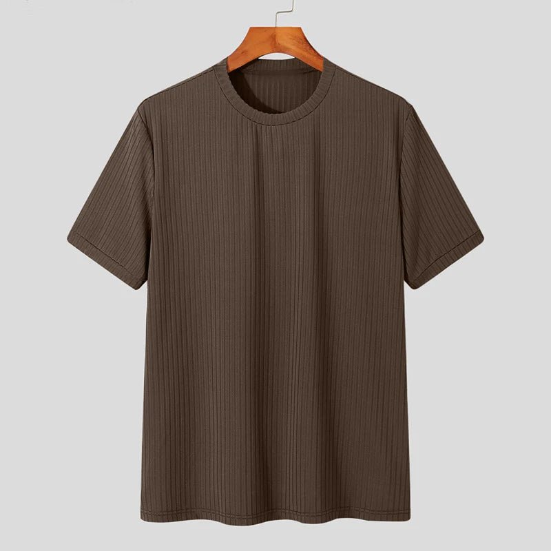 Casual luxury crew neck t-shirt,AzizaK