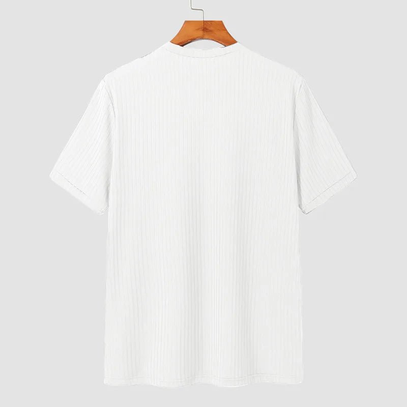 Casual luxury crew neck t-shirt,AzizaK