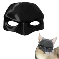 Cat Bat Cosplay Hat Cat Face Cushion Black Plastic Makeup Half Face Cover Animal Theme Pet Face Mask Cat Lover HeadwearAzizaK