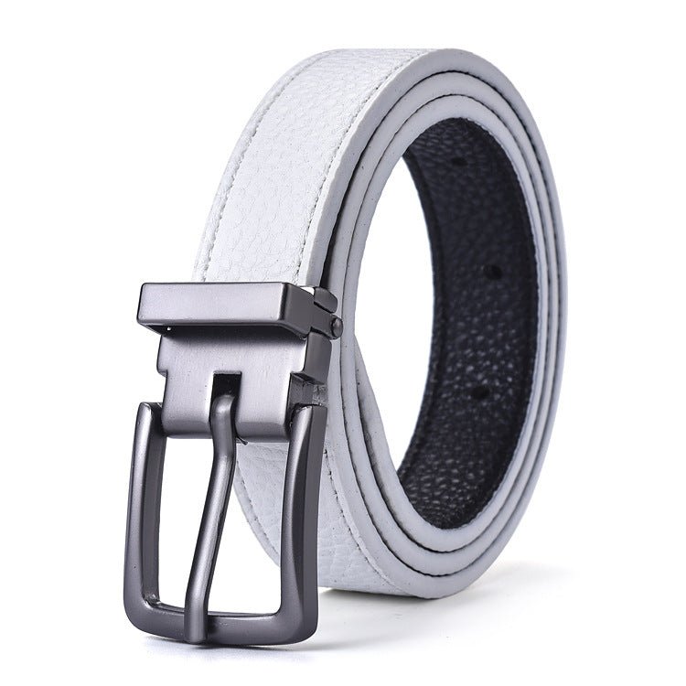 Children's leather belts, new fashion style, alloy design, pin buckle, boys and girls, casual beltAzizaK