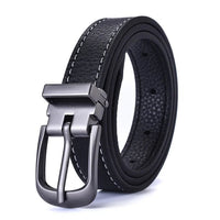 Children's leather belts, new fashion style, alloy design, pin buckle, boys and girls, casual beltAzizaK