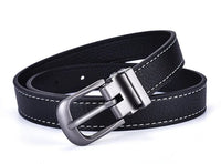 Children's leather belts, new fashion style, alloy design, pin buckle, boys and girls, casual beltAzizaK