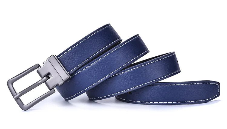 Children's leather belts, new fashion style, alloy design, pin buckle, boys and girls, casual beltAzizaK