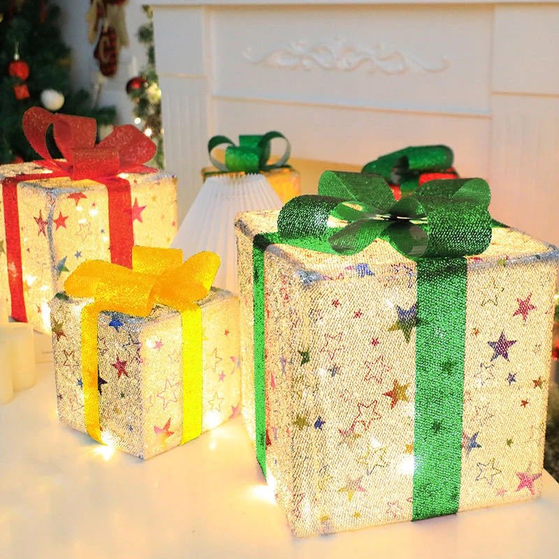 Christmas Lighted Gift Boxes with Remote ControlAzizaK