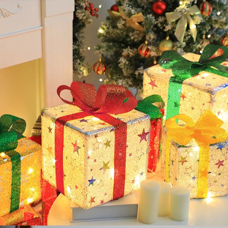 Christmas Lighted Gift Boxes with Remote ControlAzizaK