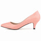 Classic Mid - Heel Pumps – Women’s Pointed Toe HeelsAzizaK